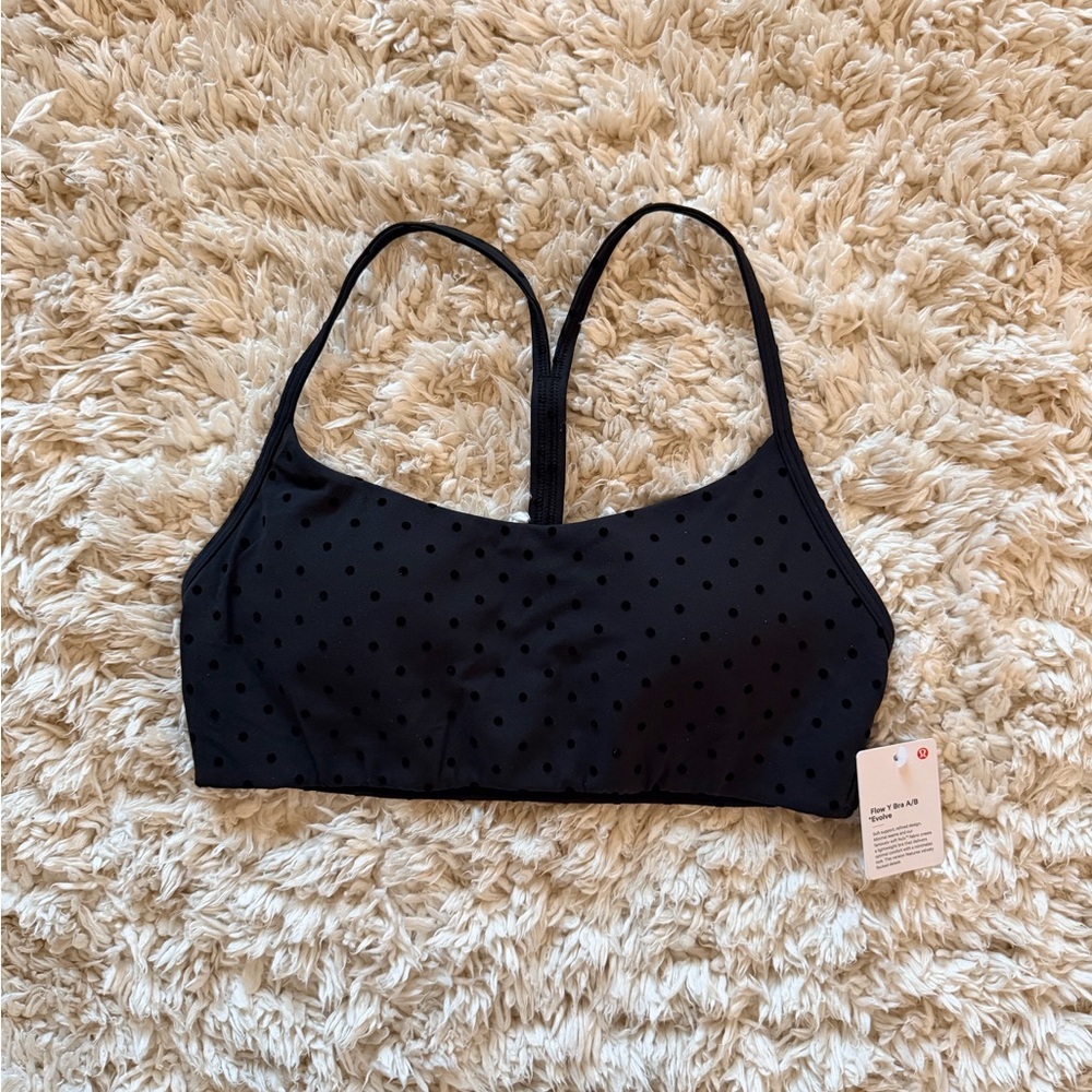 Polka Dot Flow Y Bra A/B *Evolve Lululemon - Picture 4 of 9